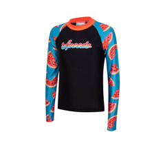 SPEEDO Print Long Sleeve Girls Rashguard