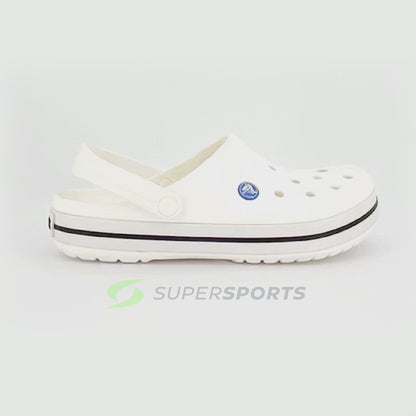 CROCSCrocband Clogs White Unisex Casual Shoes