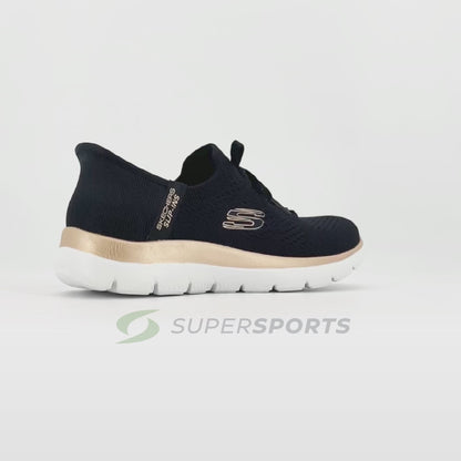 SKECHERS Slip-ins®: Summits - Night Chic รองเท้าลำลองผู้หญิง